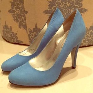 Jessica Simpson blue shoes